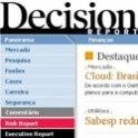 Revista Decision noticiando sobre economia do Atacadão de R$ 380 milhões por ano com telefonia.