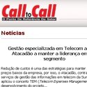 Notícia da Call to Call falando sobre como a gestão de telecom ajuda o atacadão a ser liderança do segmento.