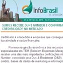 Infobrasil noticia sobre a Sumus receber certifico de qualidade DUNS Number.